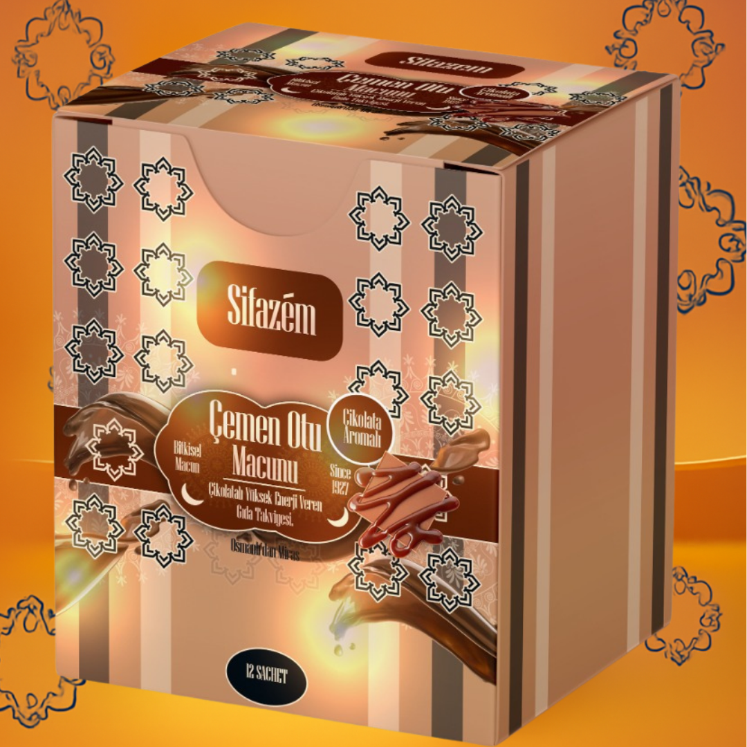 Sifazem Çikolatalı Çemen Otu Macunu – 12’li Sachet