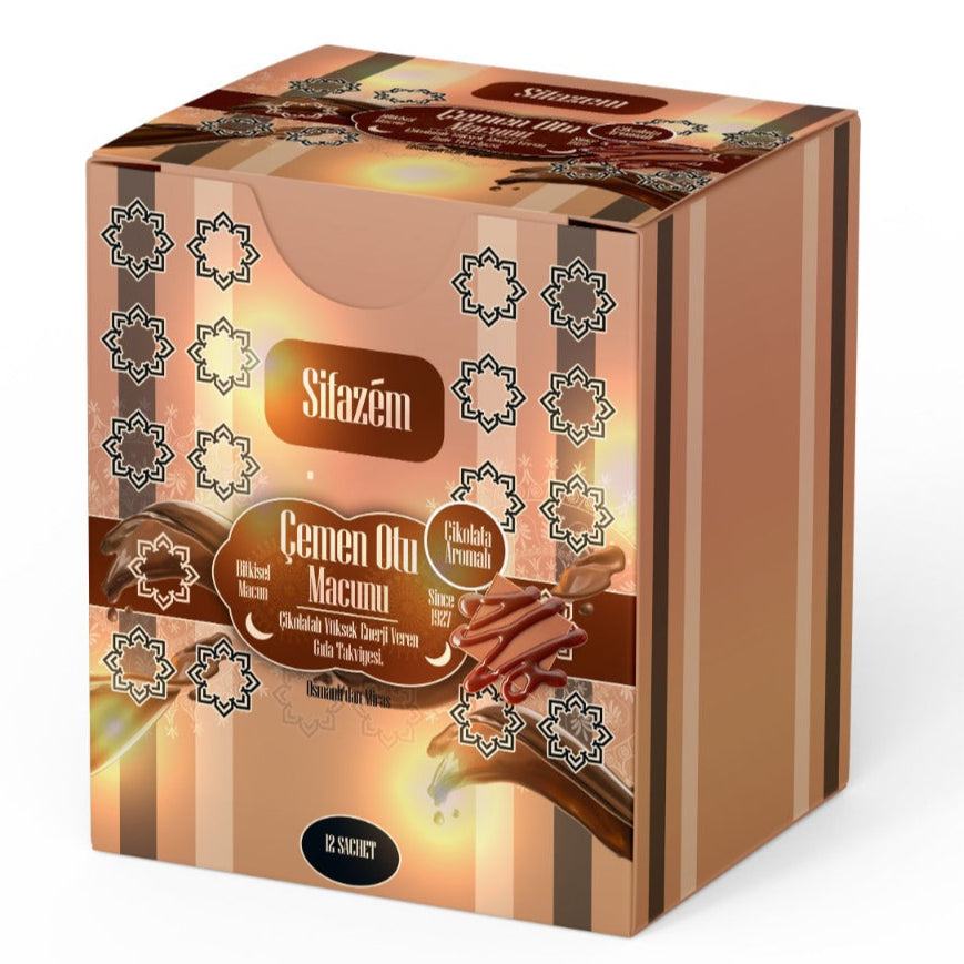 Sifazem Çikolatalı Çemen Otu Macunu – 12’li Sachet