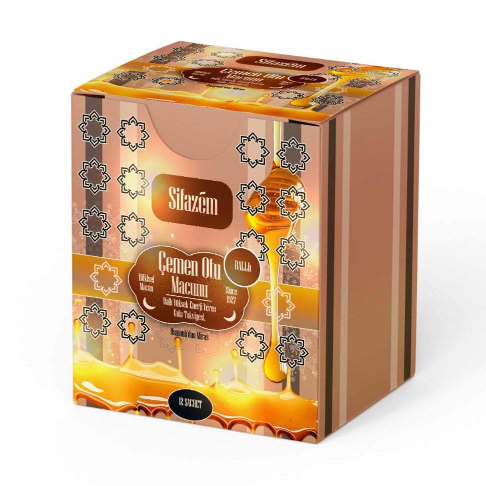 Sifazem Ballı Çemen Otu Macunu – 12’li Sachet