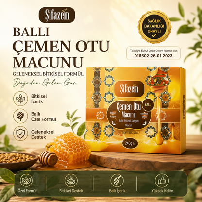 Şifazem Ballı Çemen Otu Macunu