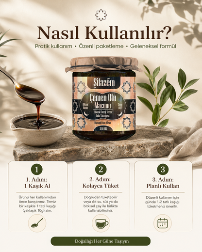 Şifazem Geleneksel Çemen Otu Macunu – 240 g