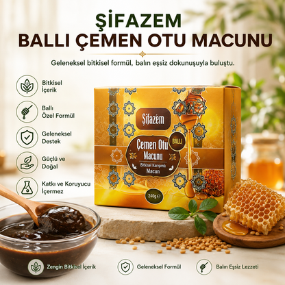 Şifazem Ballı Çemen Otu Macunu