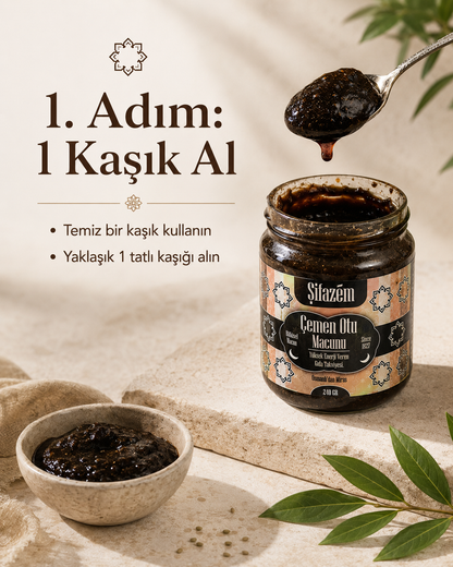 Şifazem Geleneksel Çemen Otu Macunu – 240 g