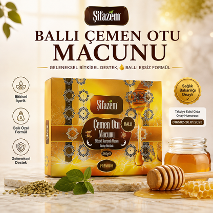 Şifazem Ballı Çemen Otu Macunu