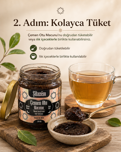 Şifazem Geleneksel Çemen Otu Macunu – 240 g