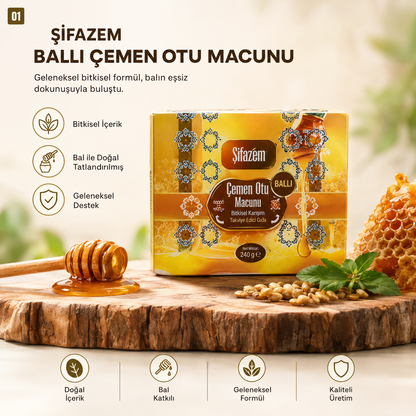 Şifazem Ballı Çemen Otu Macunu