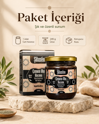 Şifazem Geleneksel Çemen Otu Macunu – 240 g