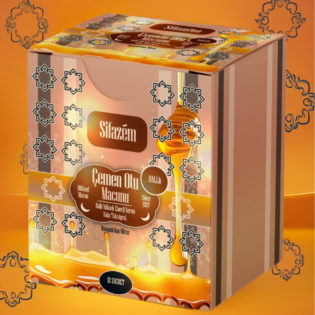 Sifazem Ballı Çemen Otu Macunu – 12’li Sachet