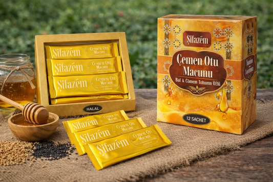 Sifazem Ballı Çemen Otu Macunu – 12’li Sachet